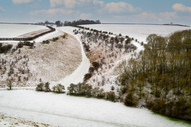 Brubberdale no Inverno - foto de acervo