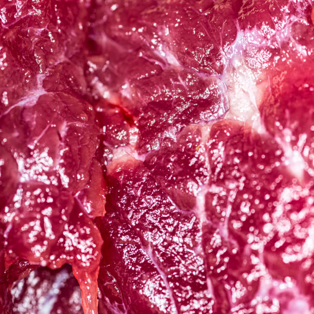 Bright juicy beef