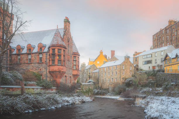 istock Winter in Dean Village, Edinburgh 1294177481