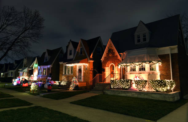 istock Winter evening, Chicago, United States 1294179735