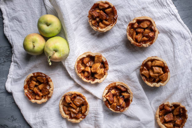 istock Rustic Homemade Apple Tarts 1294184971