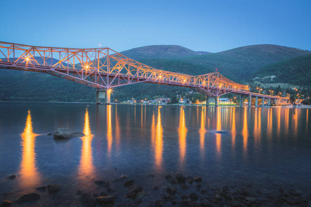 istock Big Orange Bridge. Nelson, B.C. Canada 1294185013