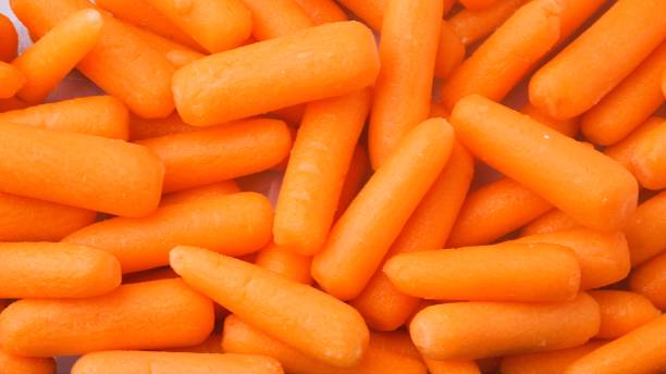 istock Organic Baby carrots from above 1294188385
