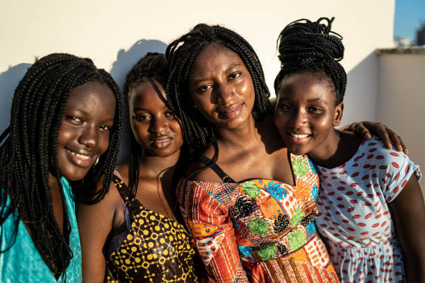 istock Afro women having fun together 1294201586