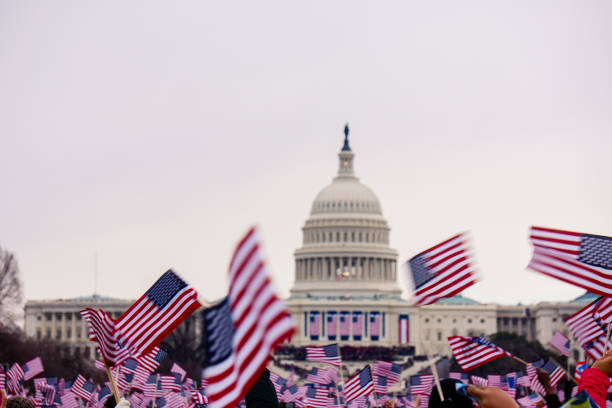 istock Presidential inauguration in Washington Mall 1294217744
