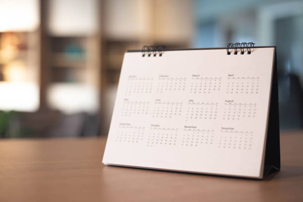 istock Calendar Event Planner is busy.calendar,clock to set timetable organize schedule,planning for business meeting or travel planning concept. 1294231396