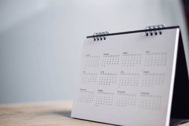 istock Calendar Event Planner is busy.calendar,clock to set timetable organize schedule,planning for business meeting or travel planning concept. 1294231400