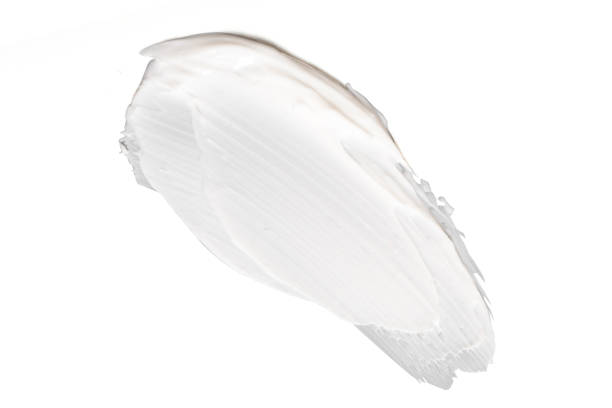 istock white cosmetic face cream texture on white background 1294239088