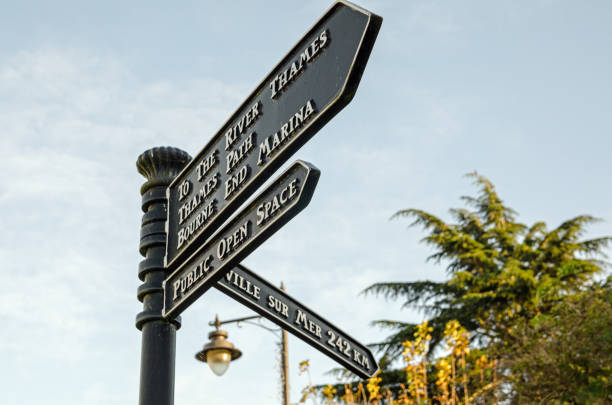 istock Bourne End fingerpost, Buckinghamshire 1294242432