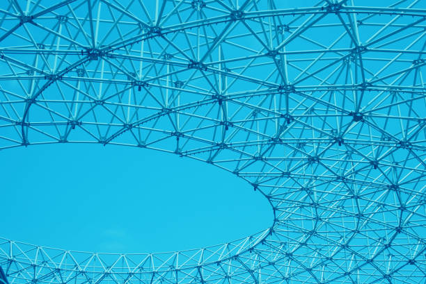 Architecture details of steel construction