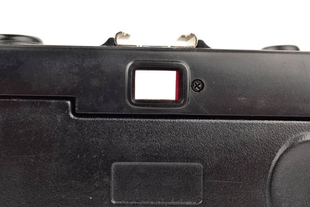 istock Close of old camera view finder 1294251751