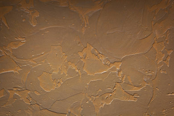 istock painted stone or putty wall or floor surface background, abstract concrete texture of top and front view 1294257492