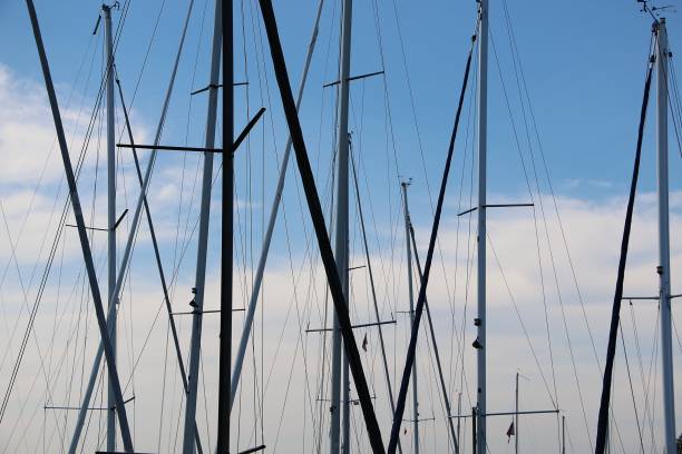 istock close up of various masts of sailing ships 1294260307