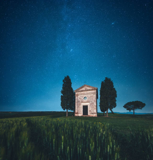 Chapel Vitaleta In Tuscany