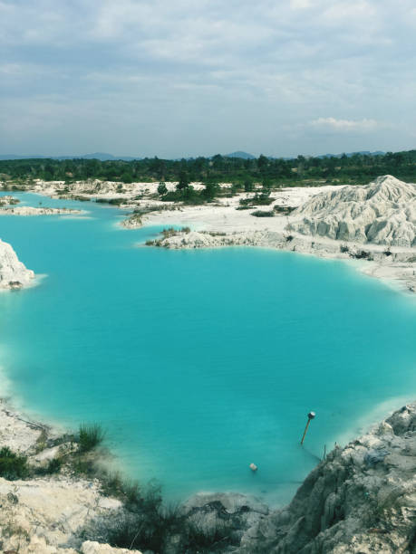 istock Kaolin Lake Bangka Belitung 1294262206