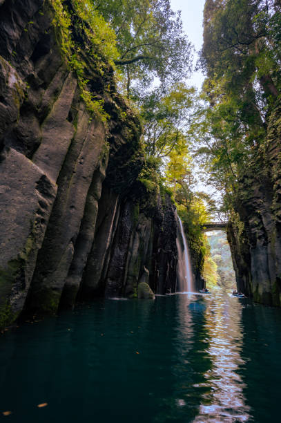istock Takachiho Gorge in autumn, a mythical village 1294270161