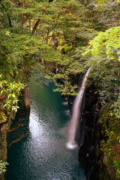 istock Takachiho Gorge in autumn, a mythical village 1294270420