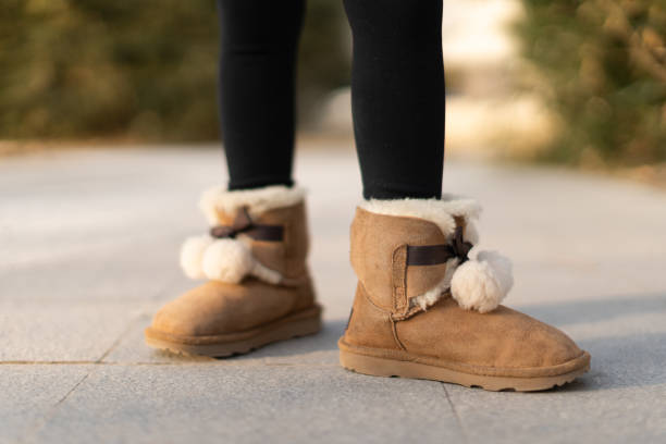 istock Little Girl Stand on Road 1294270589
