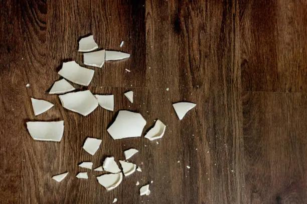 Photo of Broken plate on the floor