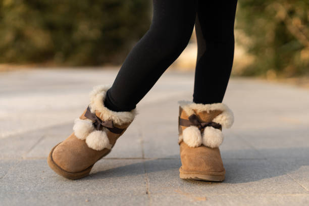 istock Little Girl Stand on Road 1294272649