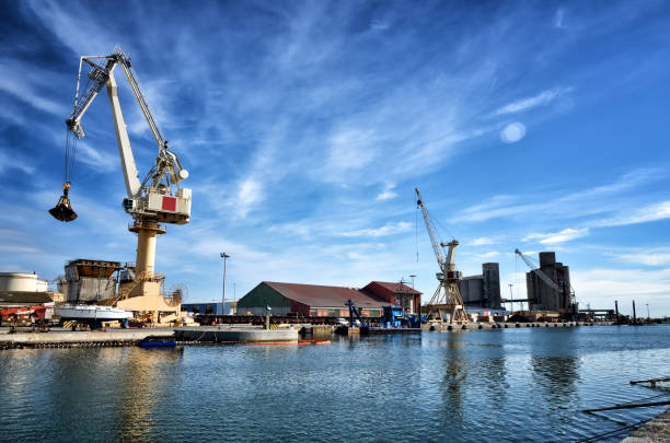 istock Sea trading port activities 1294282081
