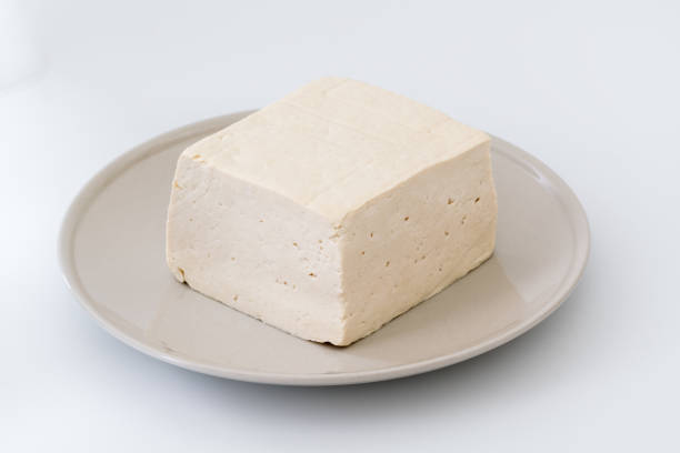 Block and cubes of Tofu Block and cubes of Tofu tofu photos stock pictures, royalty-free photos & images