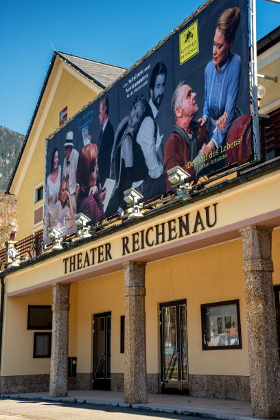 historyczny teatr letni w reichenau w dolnej austrii, region rax - movie theater theatrical performance stage theater austria zdjęcia i obrazy z banku zdjęć