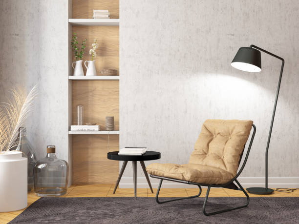 istock Interior with Armchair and Books 1294294980