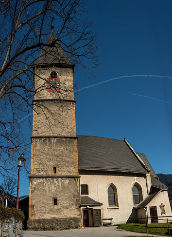 Medieval Parish Church St. Jakob in Payerbach in Lower Austria