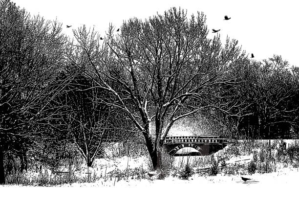 Bridge over River in Holmsund (Umea), Sweden.
