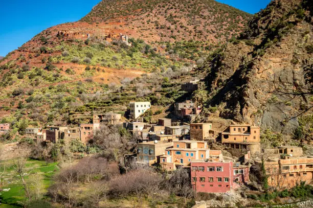 Setti Fatma village, ourika valley, Atlas Mountains, Morocco