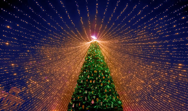 istock Christmas tree. The main Christmas tree of Ukraine on Sofiyivska Square. 1294319947