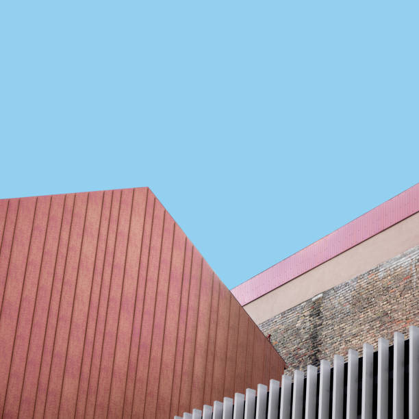 istock Geometric lines and shapes of modern architecture 1294320080