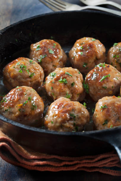 istock Sweet and Sour Chicken Meatballs 1294326629