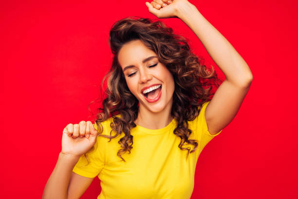 Attractive smiling young woman