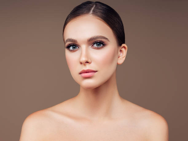 istock Woman with natural make-up 1294328308