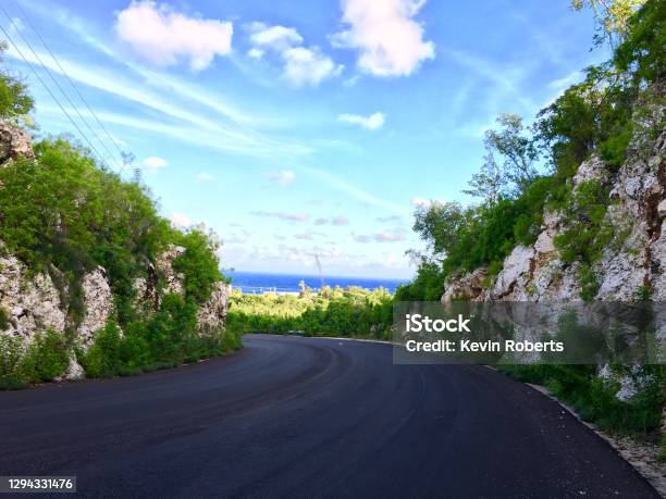 Ann Tatum Road Stock Photo - Download Image Now - Cayman Islands, Color Image, High Up