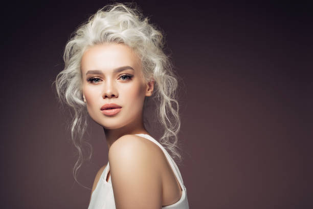 istock Beautiful girl with perfect make-up 1294332958