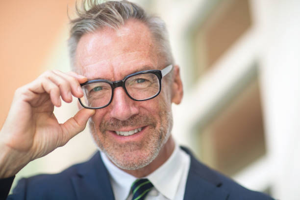 istock Handsome mature businessman at work 1294339605