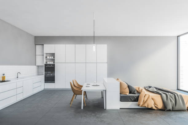 istock White room living apartment studio with mockup copy space 1294345552