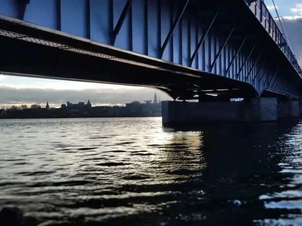 Photo of Bridge over calm water