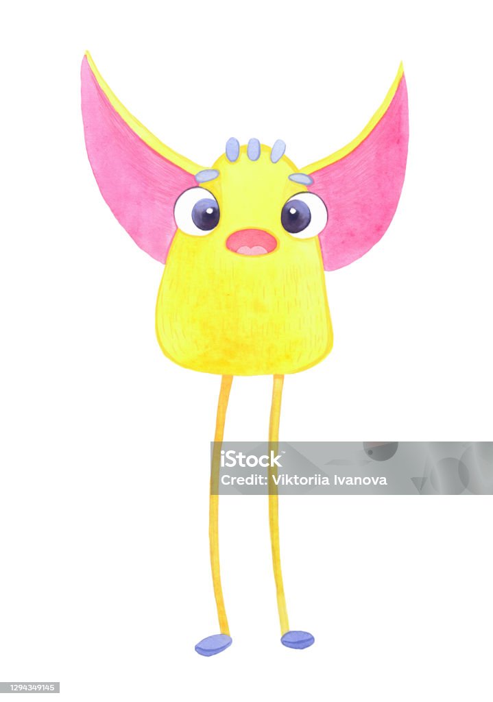 Ilustración de Personaje De Monstruos Amarillos De Dibujos Animados Con Orejas Grandes Y Piernas Largas Para Halloween Ilustración De Acuarela De Monstruos De Dibujos Animados Aislados Diseño Para Impresión Decoración De Fiesta Ilustración de Personaje De Monstruos Amarillos De Dibujos Animados Con Orejas Grandes Y Piernas Largas Para Halloween Ilustración De Acuarela De Monstruos De Dibujos Animados Aislados Diseño Para Impresión Decoración De Fiesta