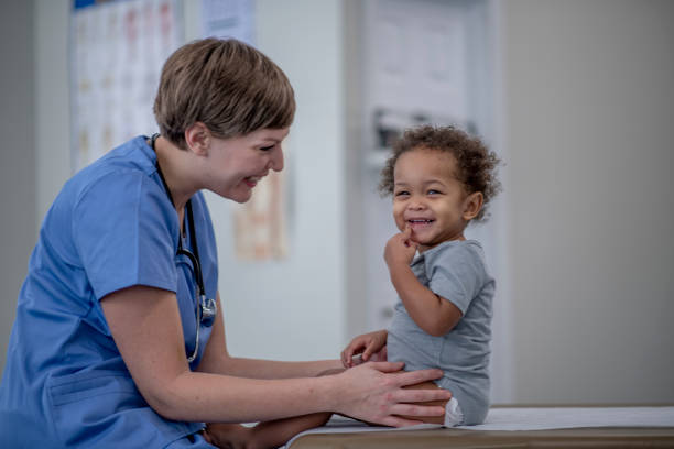 istock My nurse is funny! 1294349387