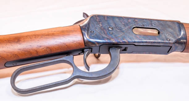 istock A lever action 30-30 caliber hunting rifle 1294351834