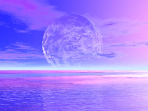 istock Fantastic landscape of Sphere and Sky 1294362487