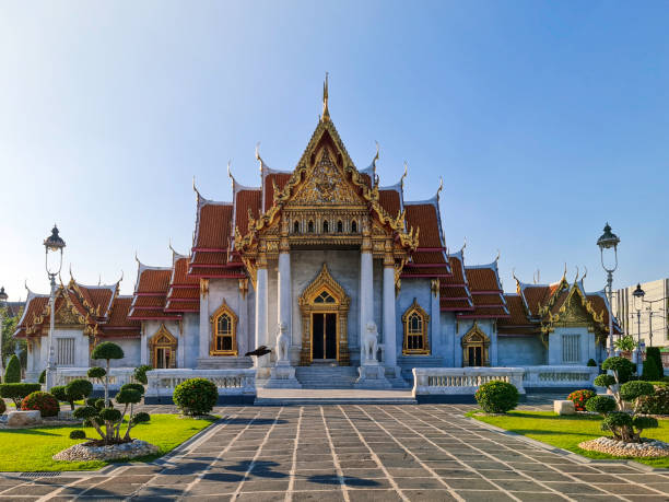 istock What Benchamabopit Dusitvanaram in Bangkok, Thailand 1294363077