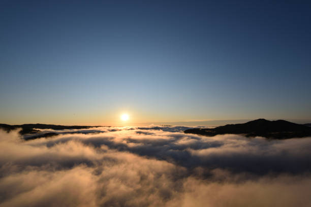 istock Sea of clouds in early morning 1294365355