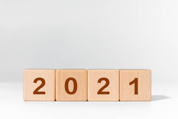 istock The number 2021 is printed on the building block 1294366240