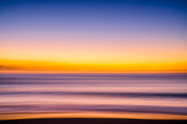 Sunrise on the North Coast of the Hawaiian Island of Oahu