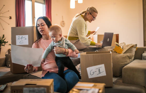 istock senior woman startup small business freelance with parcel box and computer 1294384289